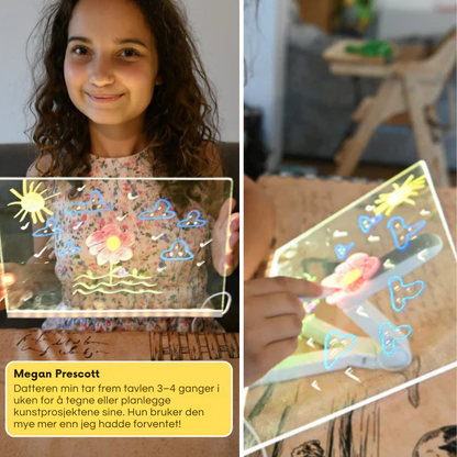 LuneToys LED Tegnebrett