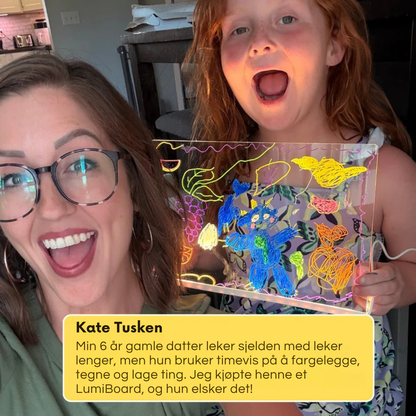 LuneToys LED Tegnebrett